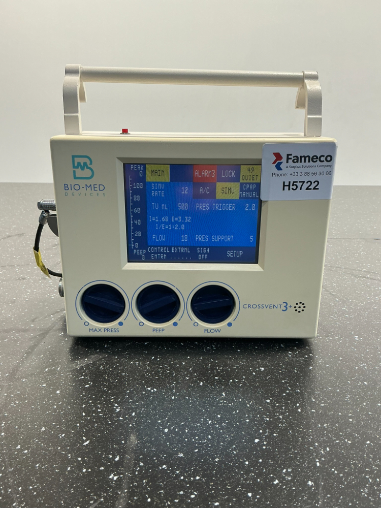 Image of Bio-Med Devices Crossvent 3+ - Ventilation